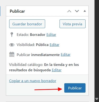 publicar suscripcion producto woocommerce